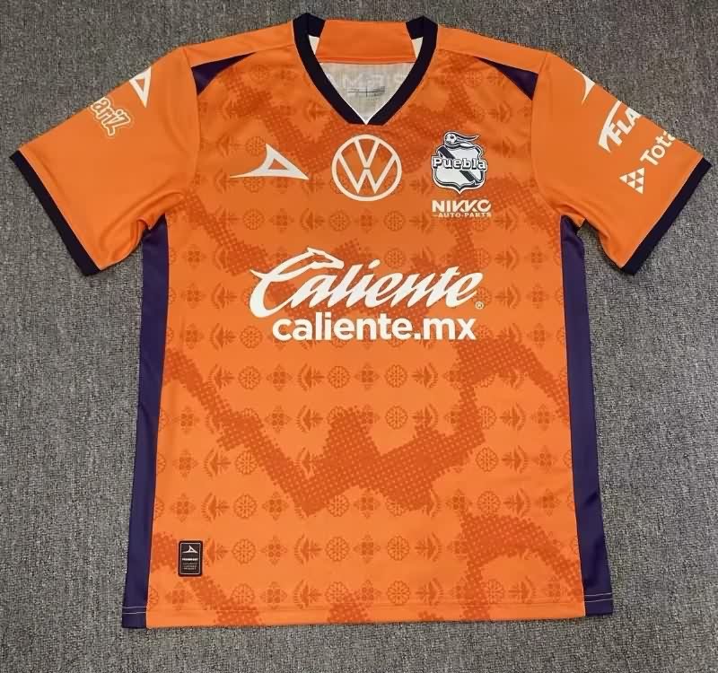 Thailand Quality(AAA) 25/26 Puebla Goalkeeper Orange Soccer Jersey (Player) Thailand Quality(AAA) 25/26 Puebla Goalkeeper Orange Soccer Jersey (Player)