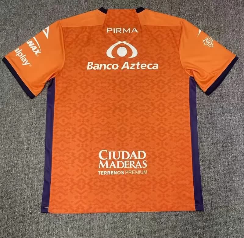 Thailand Quality(AAA) 25/26 Puebla Goalkeeper Orange Soccer Jersey (Player)