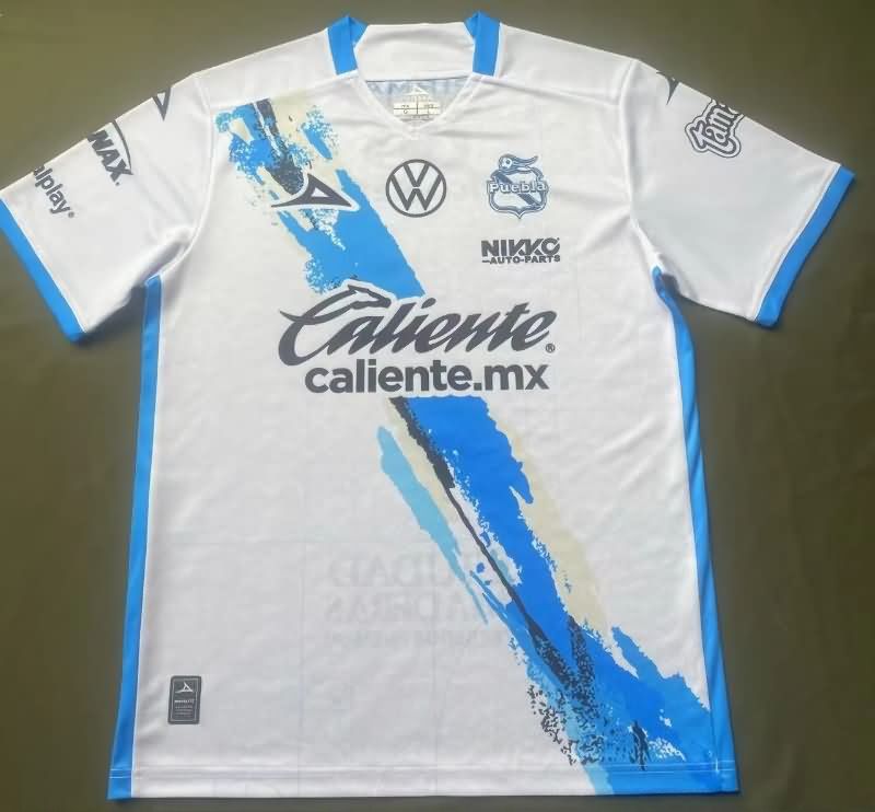 Thailand Quality(AAA) 25/26 Puebla Home Soccer Jersey (Player)
