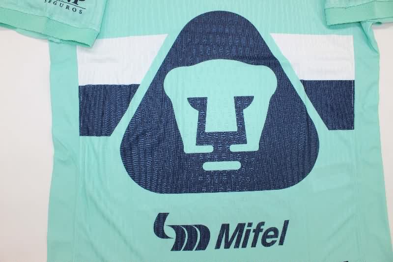 Thailand Quality(AAA) 25/26 Pumas UNAM Goalkeeper Green Soccer Jersey (Player)