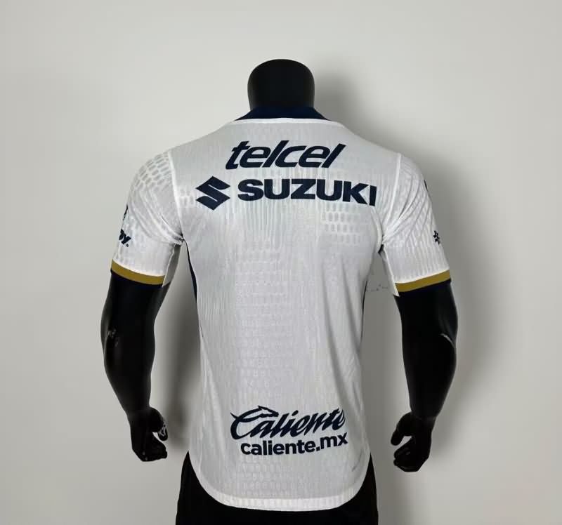 Thailand Quality(AAA) 25/26 Pumas UNAM Home Soccer Jersey (Player)