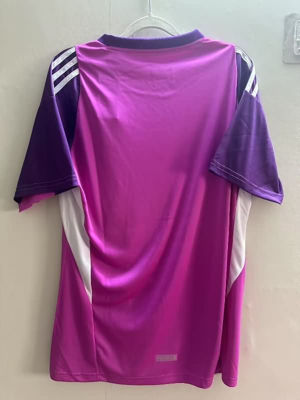 Thailand Quality(AAA) 2025 RB New York Goalkeeper Purple Soccer Jersey