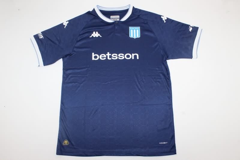 Thailand Quality(AAA) 2025 Racing Away Soccer Jersey