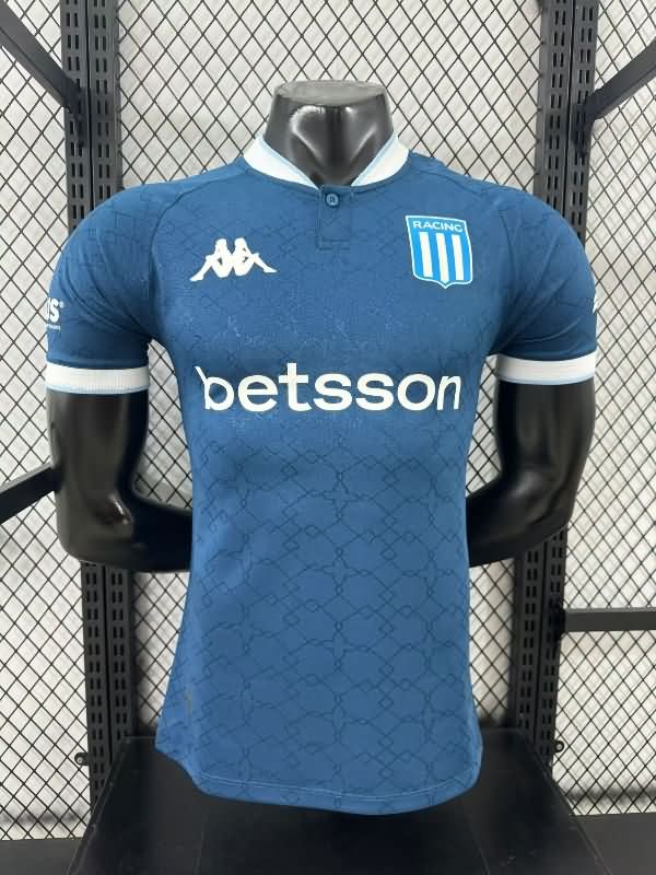 Thailand Quality(AAA) 2025 Racing Away Soccer Jersey (Player)