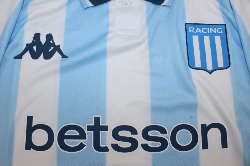 Thailand Quality(AAA) 2025 Racing Home Soccer Jersey (Player)