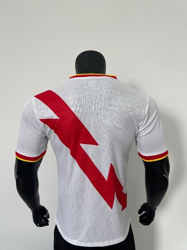 Thailand Quality(AAA) 25/26 Rayo Vallecano Home Soccer Jersey (Player)