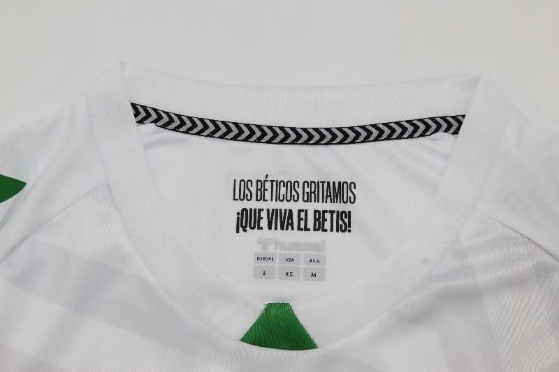 Thailand Quality(AAA) 25/26 Real Betis Goalkeeper White Soccer Jersey