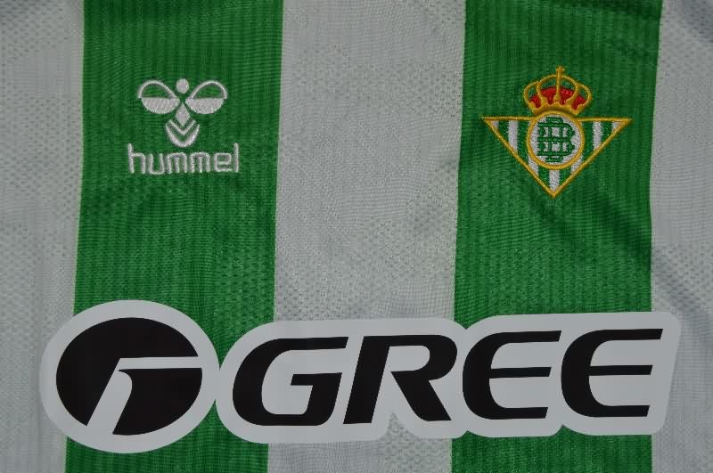Thailand Quality(AAA) 25/26 Real Betis Home Long Sleeve Soccer Jersey