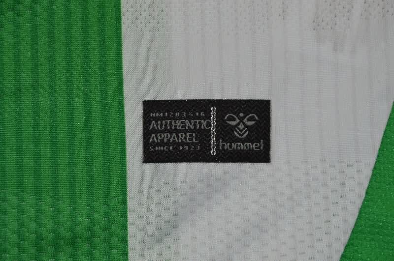Thailand Quality(AAA) 25/26 Real Betis Home Long Sleeve Soccer Jersey