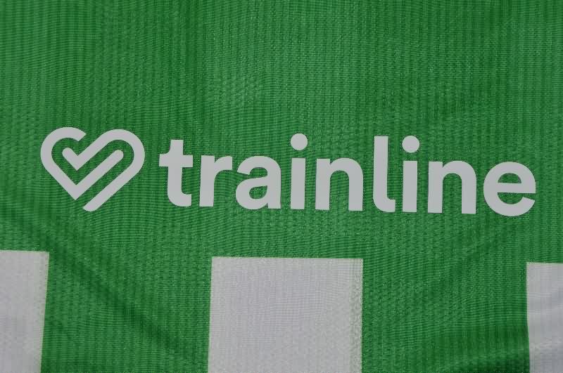 Thailand Quality(AAA) 25/26 Real Betis Home Long Sleeve Soccer Jersey