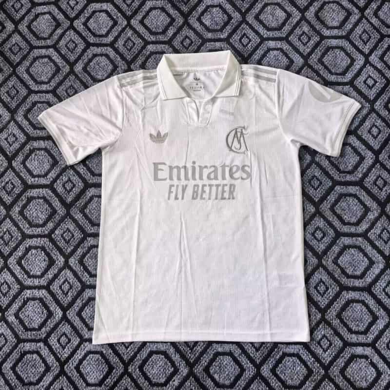 Thailand Quality(AAA) 25/26 Real Madrid 125th Anniversary Soccer Jersey