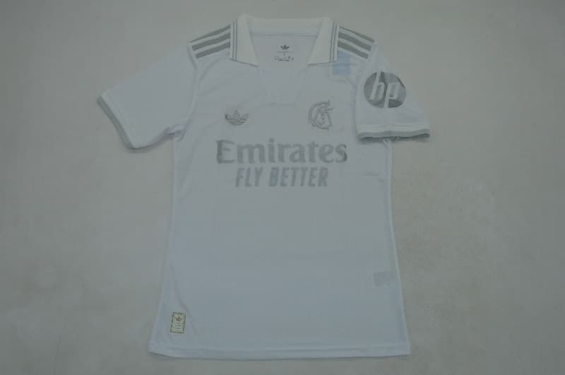 Thailand Quality(AAA) 25/26 Real Madrid 125th Anniversary Soccer Jersey (Player)