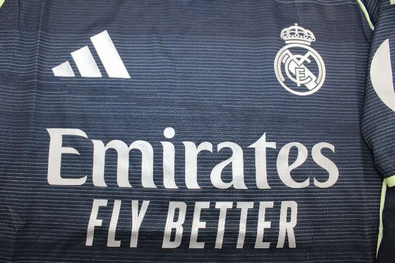 Thailand Quality(AAA) 25/26 Real Madrid Away Soccer Jersey (Player)