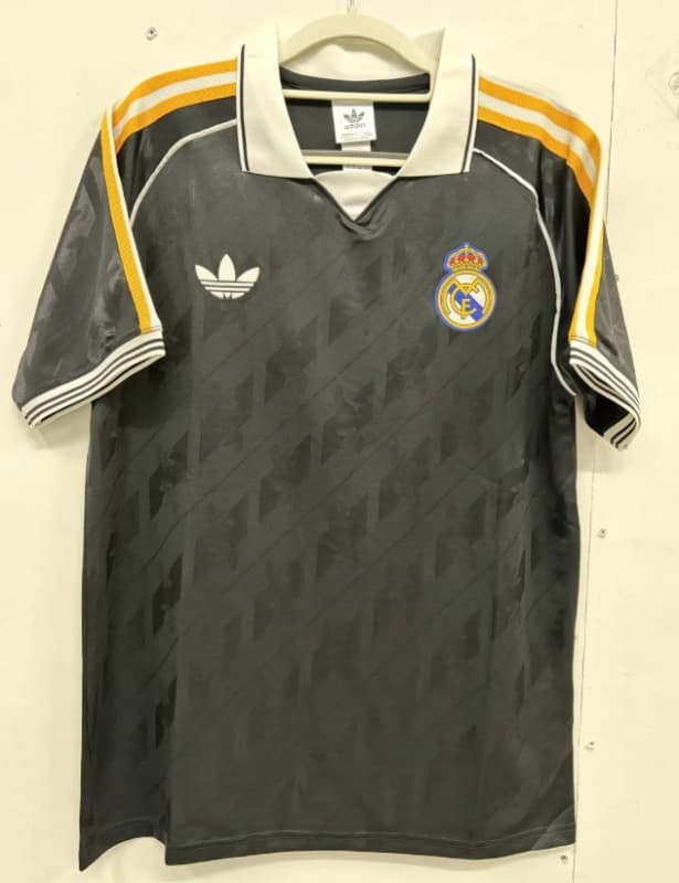 Thailand Quality(AAA) 25/26 Real Madrid Black Soccer Jersey