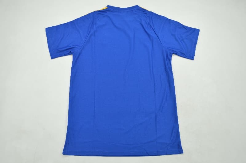 Thailand Quality(AAA) 25/26 Real Madrid Blue Soccer Jersey 02