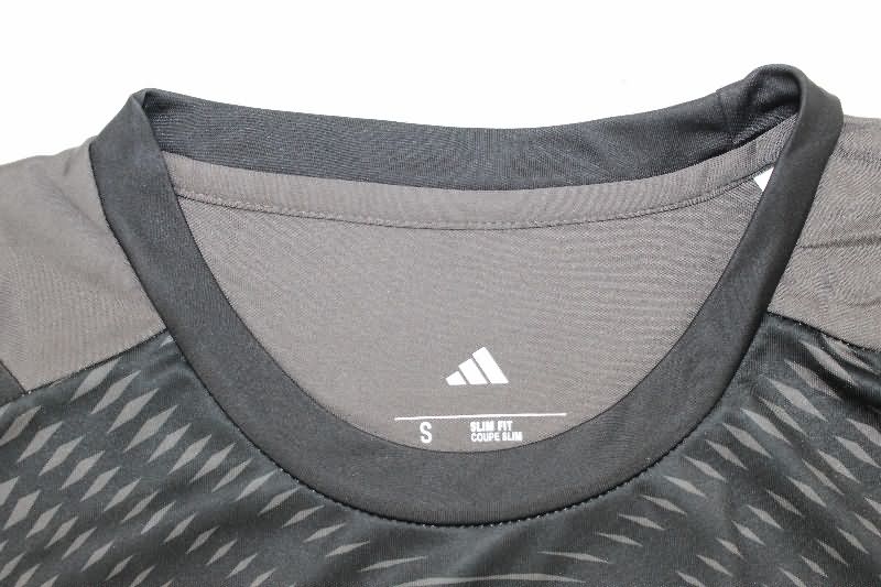Thailand Quality(AAA) 25/26 Real Madrid Goalkeeper Black Soccer Jersey