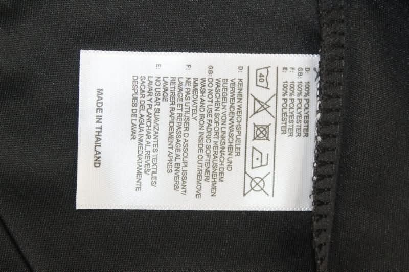 Thailand Quality(AAA) 25/26 Real Madrid Goalkeeper Black Soccer Jersey Leaked