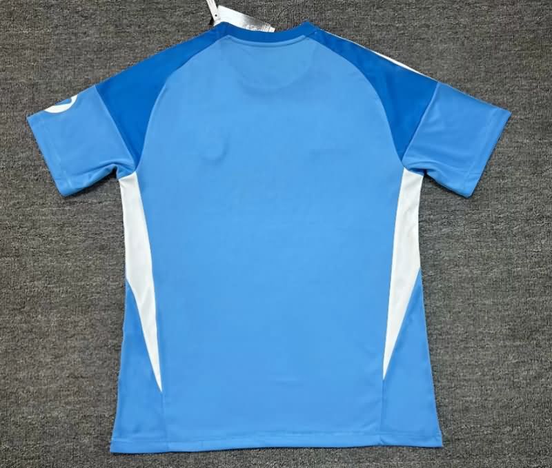 Thailand Quality(AAA) 25/26 Real Madrid Goalkeeper Blue Soccer Jersey