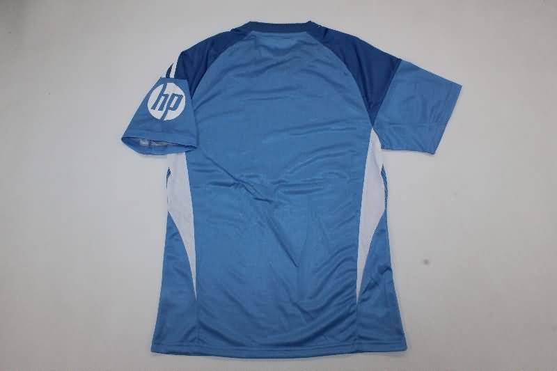 Thailand Quality(AAA) 25/26 Real Madrid Goalkeeper Blue Soccer Jersey (Player)
