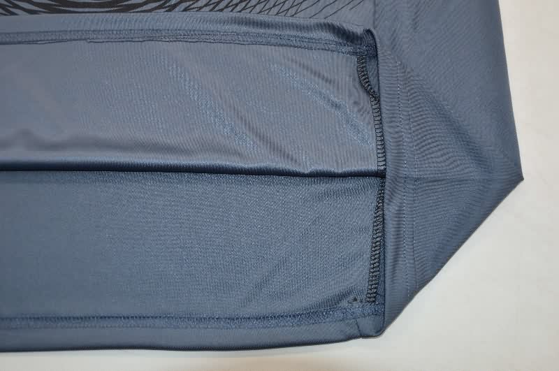 Thailand Quality(AAA) 25/26 Real Madrid Goalkeeper Black Long Sleeve Soccer Jersey