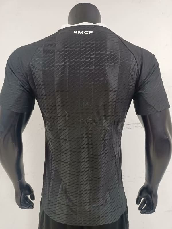 Thailand Quality(AAA) 25/26 Real Madrid Goalkeeper Black Soccer Jersey (Player) Leaked