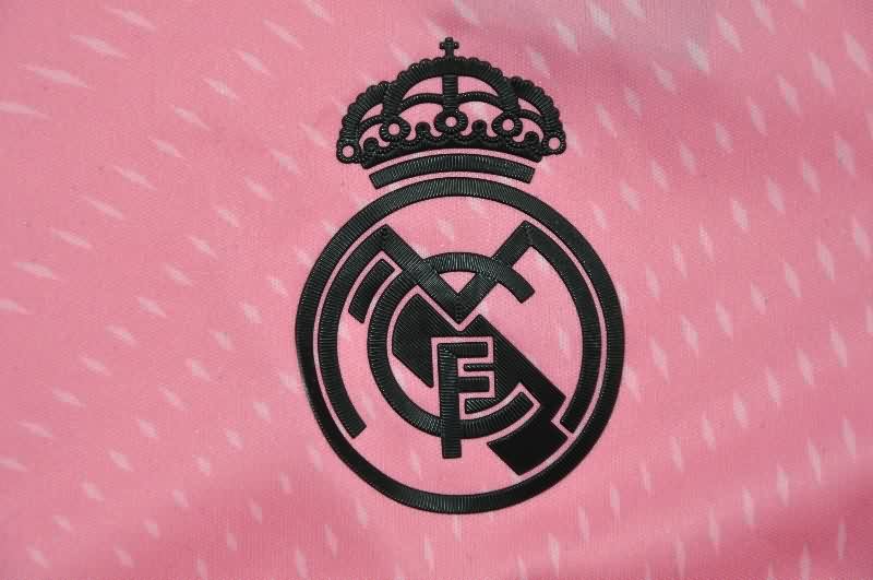 Thailand Quality(AAA) 25/26 Real Madrid Goalkeeper Pink Soccer Jersey