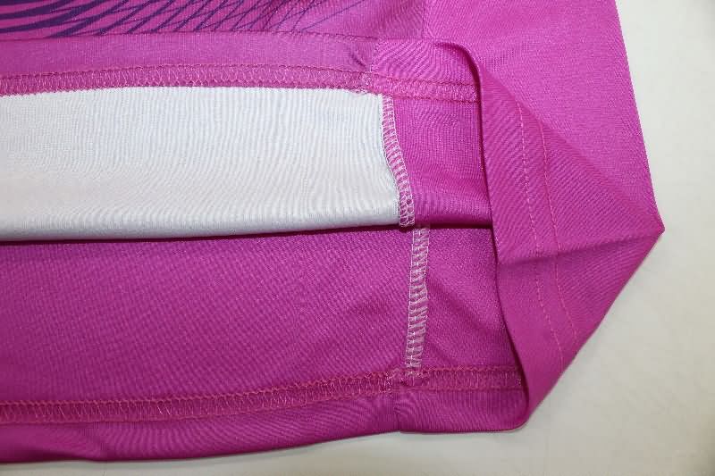 Thailand Quality(AAA) 25/26 Real Madrid Goalkeeper Purple Soccer Jersey