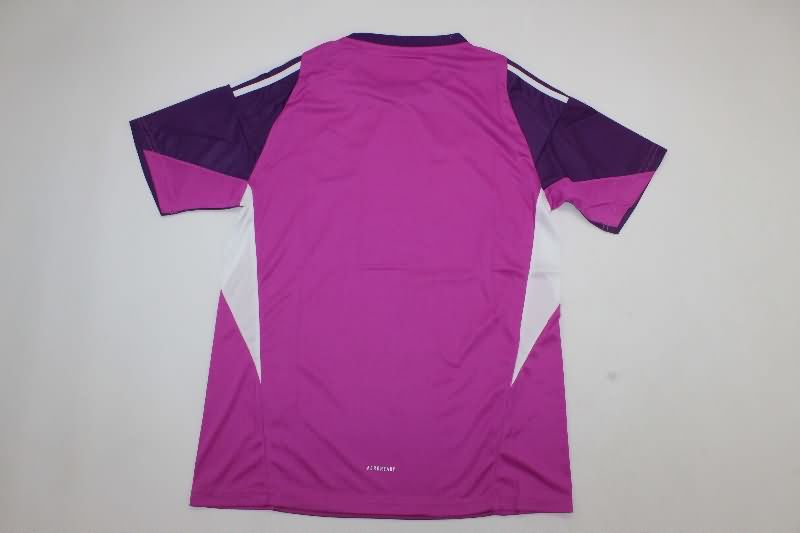 Thailand Quality(AAA) 25/26 Real Madrid Goalkeeper Purple Soccer Jersey