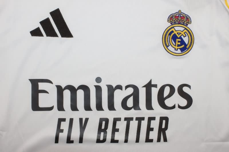 Thailand Quality(AAA) 25/26 Real Madrid Home Soccer Jersey