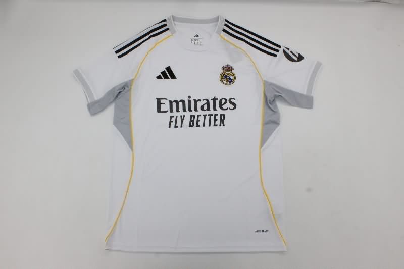 Thailand Quality(AAA) 25/26 Real Madrid Home Soccer Jersey Leaked