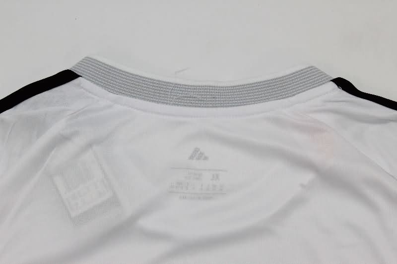 Thailand Quality(AAA) 25/26 Real Madrid Home Long Sleeve Soccer Jersey