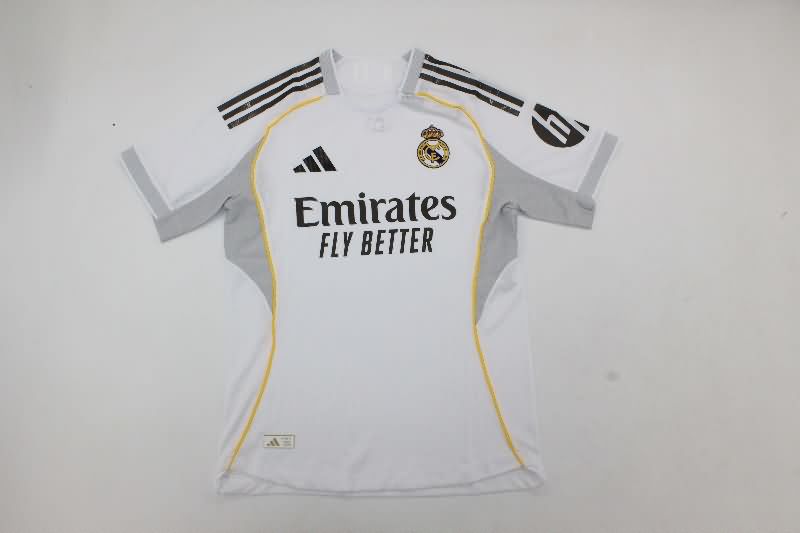 Thailand Quality(AAA) 25/26 Real Madrid Home Soccer Jersey (Player)
