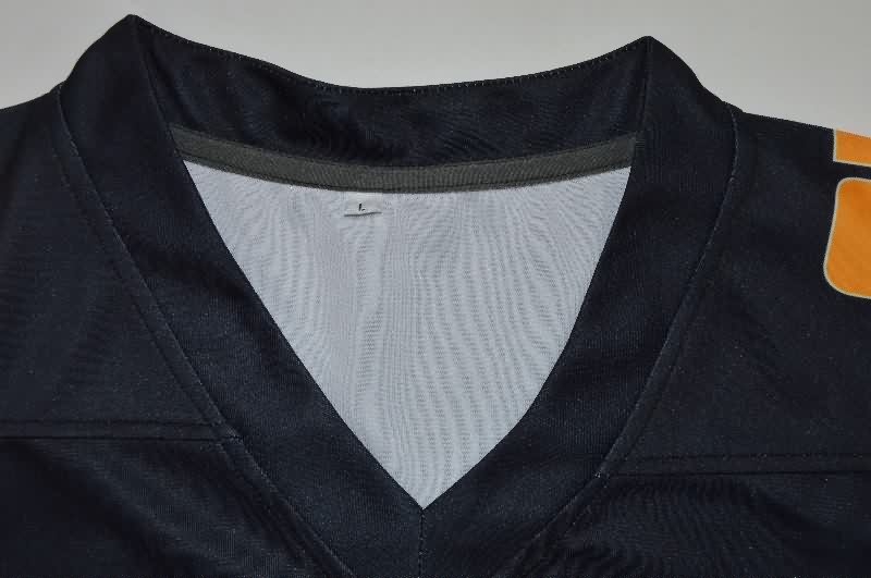 Thailand Quality(AAA) 25/26 Real Madrid Dark Blue NFL Jersey