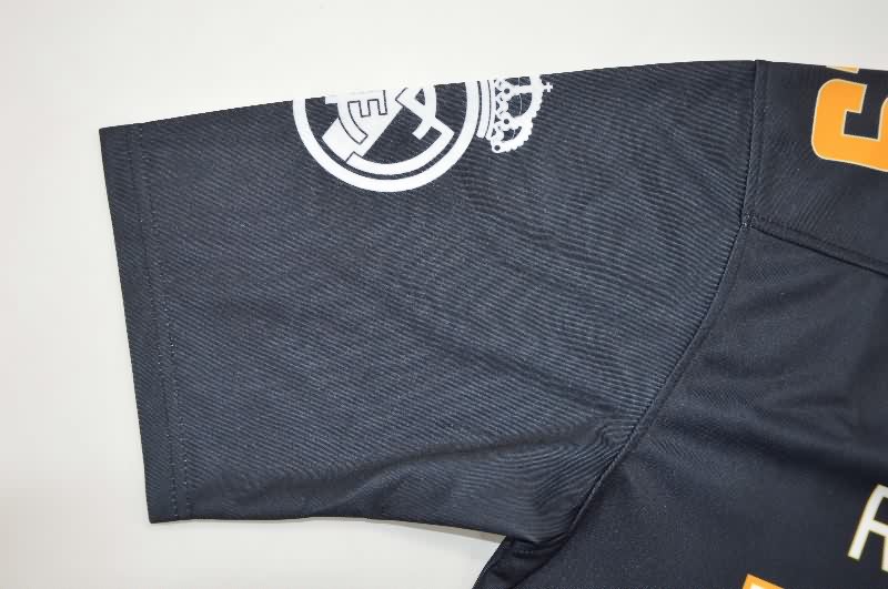 Thailand Quality(AAA) 25/26 Real Madrid Dark Blue NFL Jersey