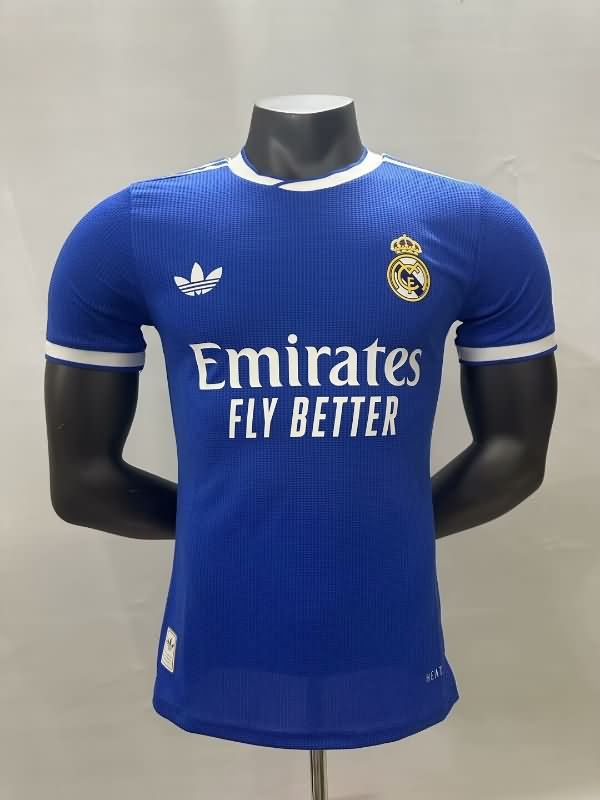 Thailand Quality(AAA) 25/26 Real Madrid Third Soccer Jersey (Player) Leaked