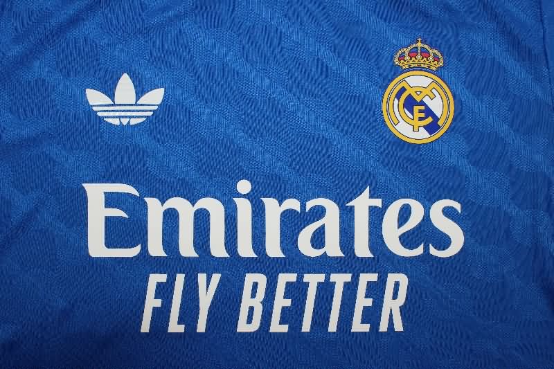 Thailand Quality(AAA) 25/26 Real Madrid Third Soccer Jersey (Player) Leaked