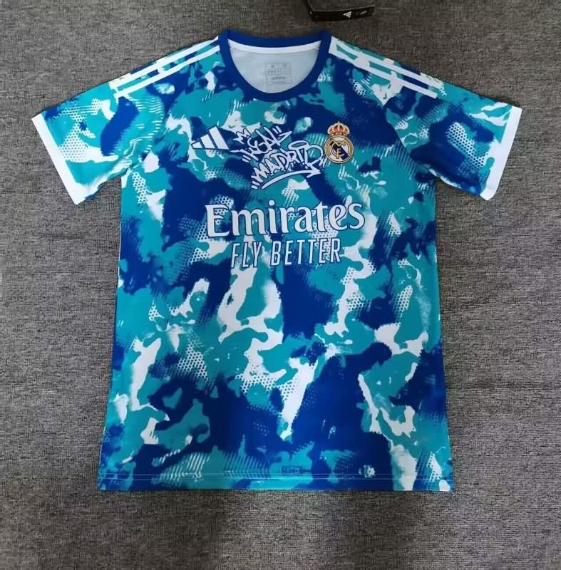 Thailand Quality(AAA) 25/26 Real Madrid Training Soccer Jersey