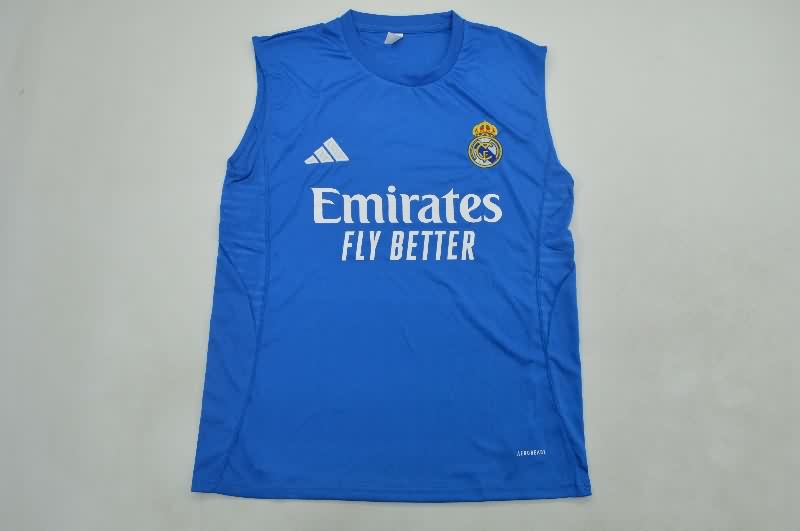 Thailand Quality(AAA) 25/26 Real Madrid Training Vest Soccer Jersey 03