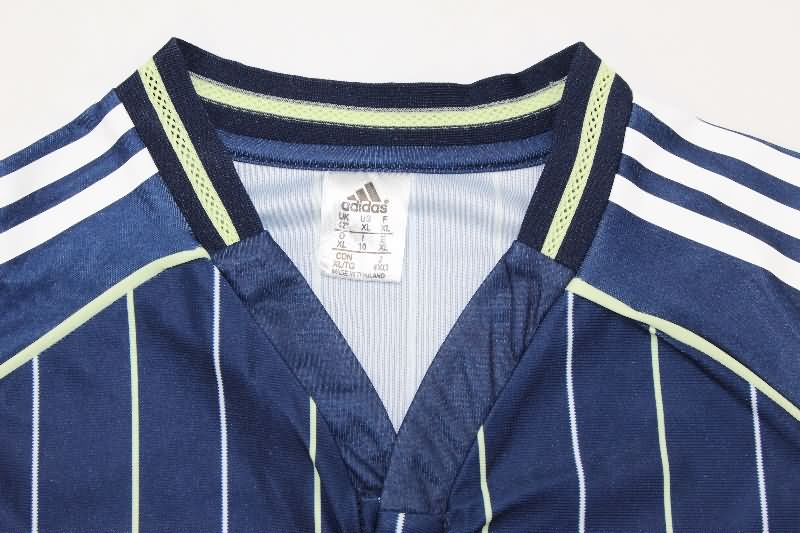 Thailand Quality(AAA) 25/26 Real Madrid Travel Dark Blue Soccer Jersey