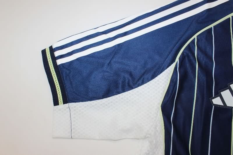 Thailand Quality(AAA) 25/26 Real Madrid Travel Dark Blue Soccer Jersey