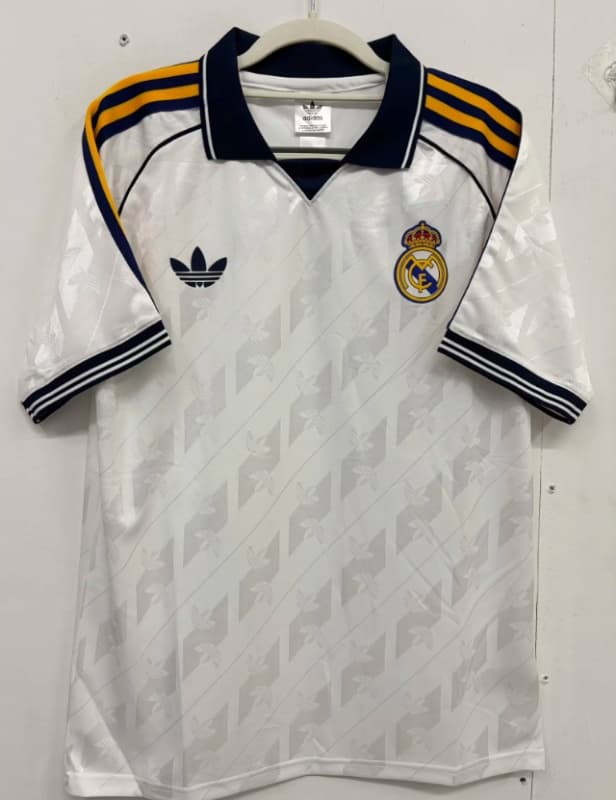 Thailand Quality(AAA) 25/26 Real Madrid White Soccer Jersey 03