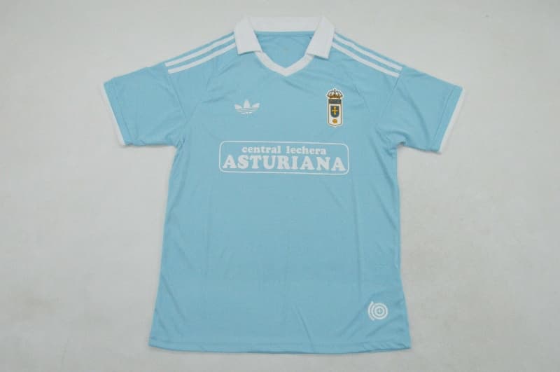 Thailand Quality(AAA) 25/26 Real Oviedo 100th Anniversary Soccer Jersey