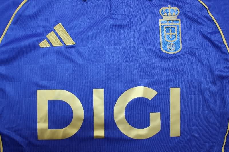 Thailand Quality(AAA) 25/26 Real Oviedo Home Soccer Jersey
