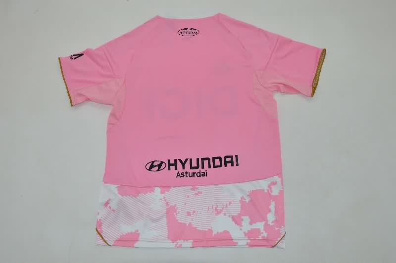 Thailand Quality(AAA) 25/26 Real Oviedo Pink Soccer Jersey