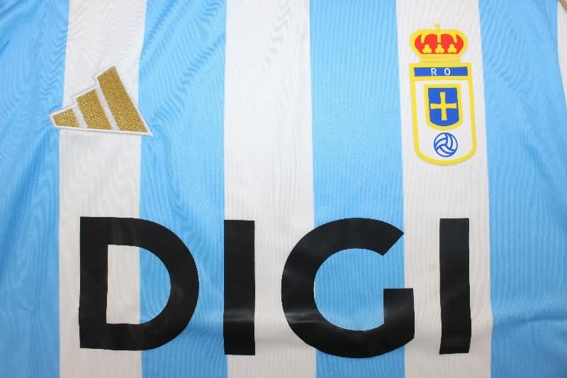 Thailand Quality(AAA) 25/26 Real Oviedo Third Soccer Jersey