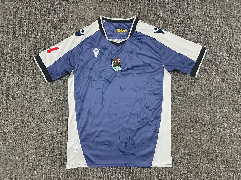 Thailand Quality(AAA) 25/26 Real Sociedad Away Soccer Jersey