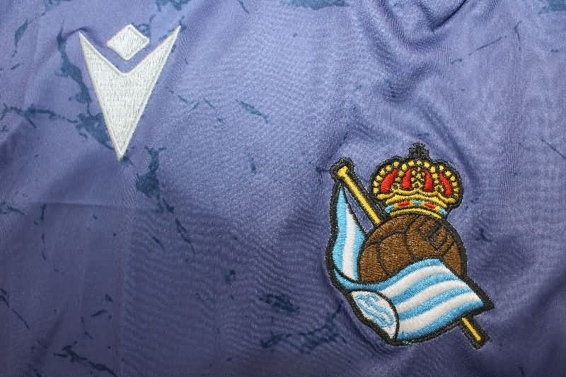 Thailand Quality(AAA) 25/26 Real Sociedad Away Soccer Jersey