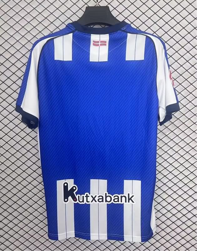 Thailand Quality(AAA) 25/26 Real Sociedad Home Soccer Jersey