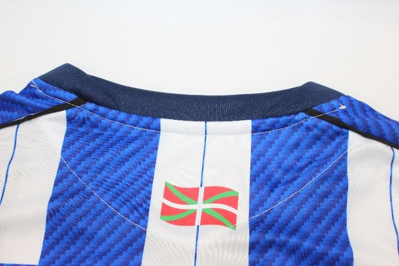 Thailand Quality(AAA) 25/26 Real Sociedad Home Soccer Jersey
