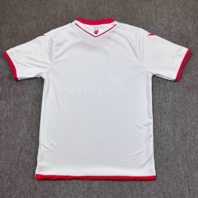 Thailand Quality(AAA) 25/26 Red Star Belgrade Away Soccer Jersey